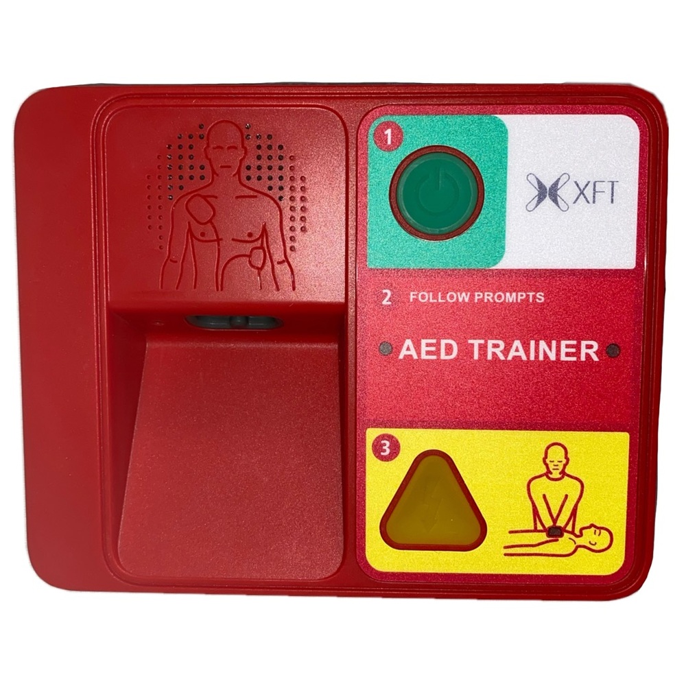 XFT AED Trainer Simulator Defibrillator for Home CPR Practice Device, XFT READ